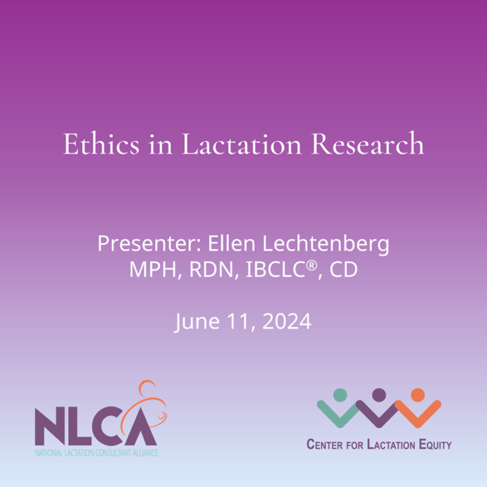 Ethics in Lactation Research Store